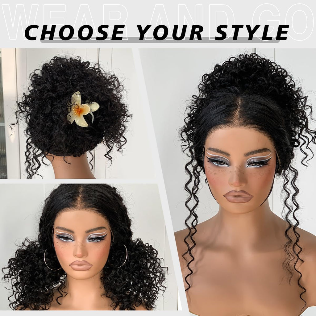 Natural Black Curly Hair